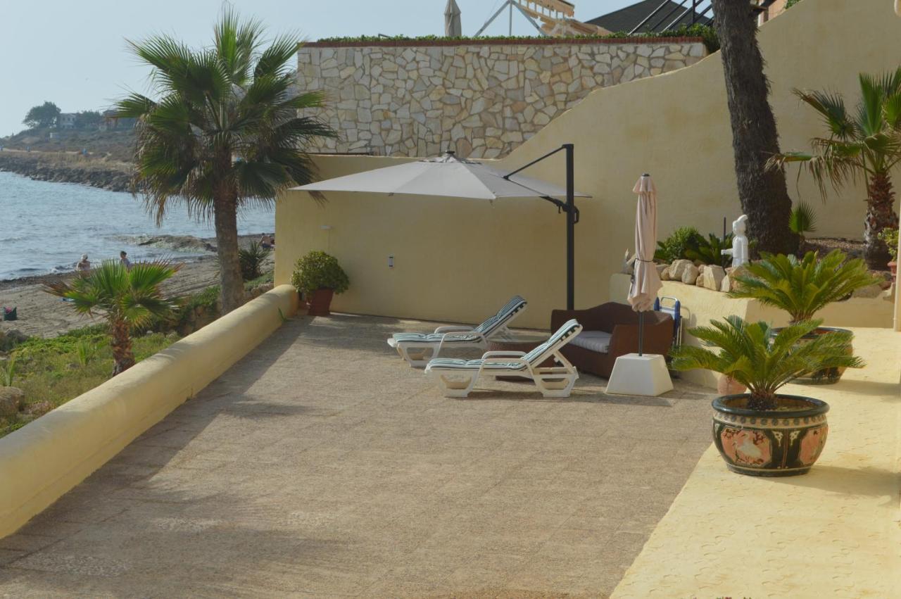 Espectacular Apartamento A Pie De Playa En Chalet Roquetes Alicante Bagian luar foto