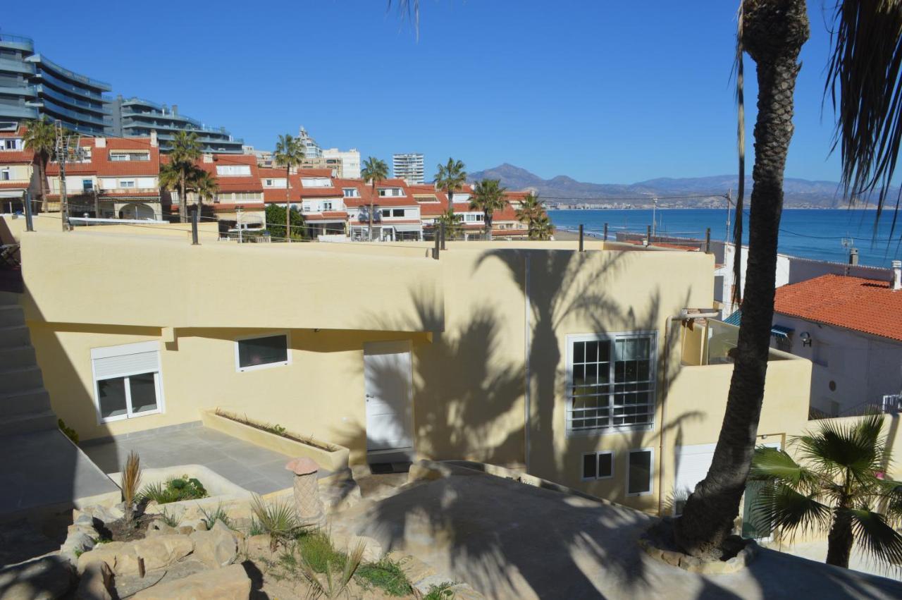 Espectacular Apartamento A Pie De Playa En Chalet Roquetes Alicante Bagian luar foto