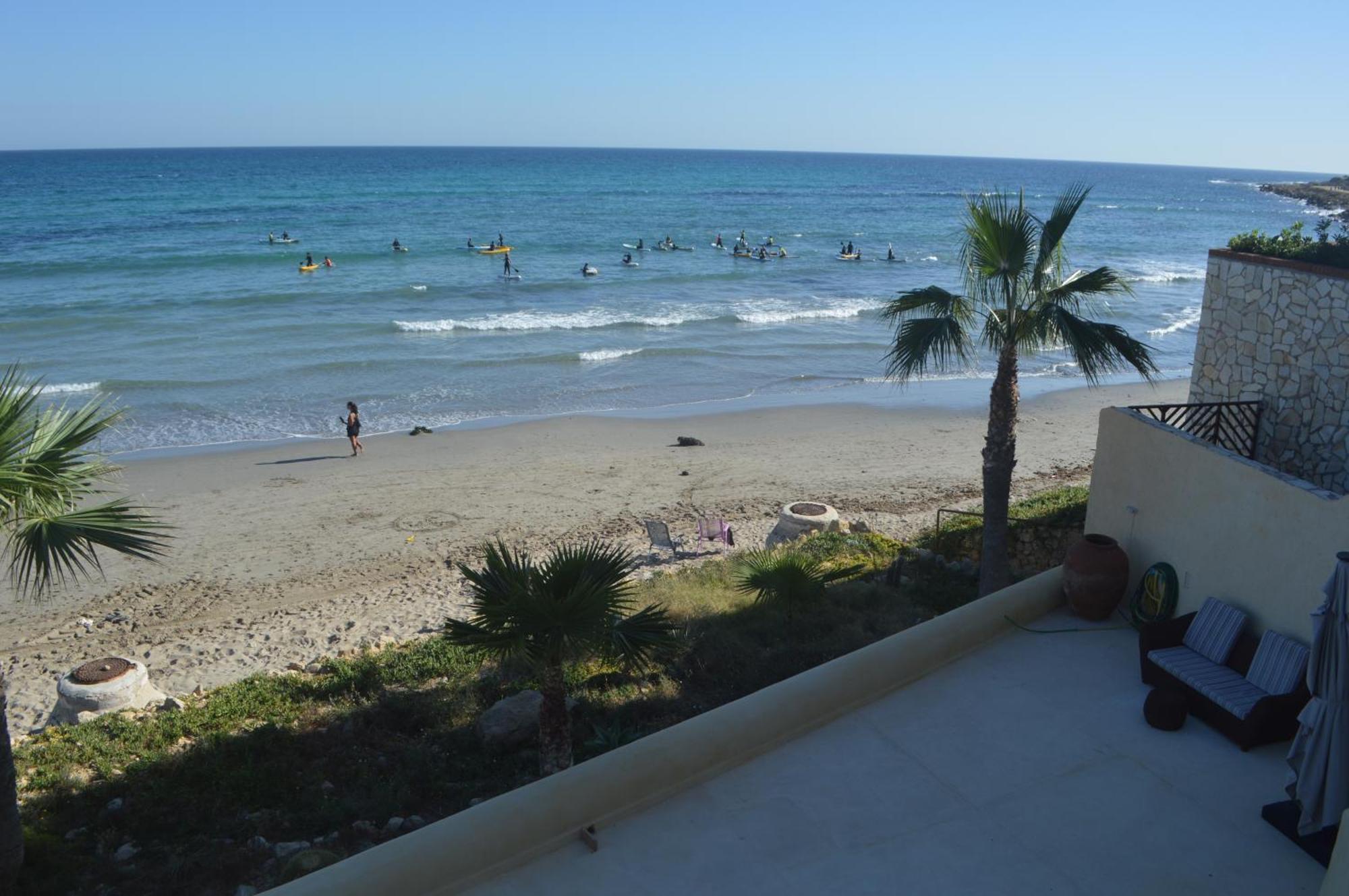 Espectacular Apartamento A Pie De Playa En Chalet Roquetes Alicante Bagian luar foto