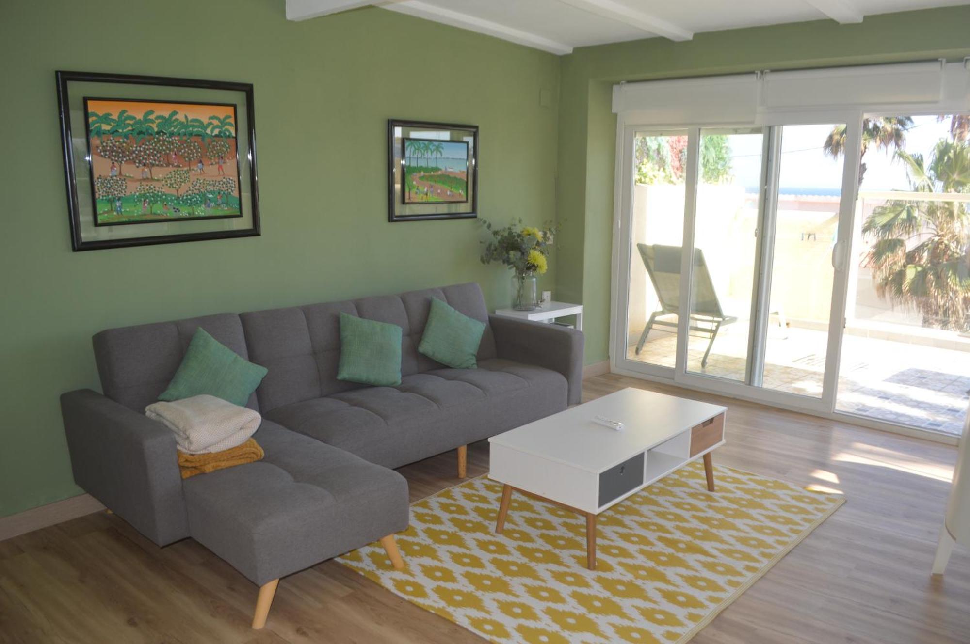 Espectacular Apartamento A Pie De Playa En Chalet Roquetes Alicante Bagian luar foto