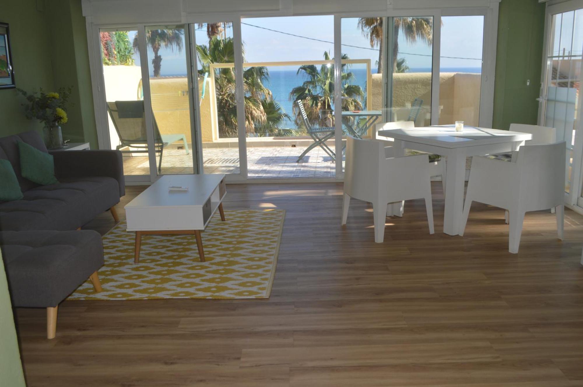 Espectacular Apartamento A Pie De Playa En Chalet Roquetes Alicante Bagian luar foto