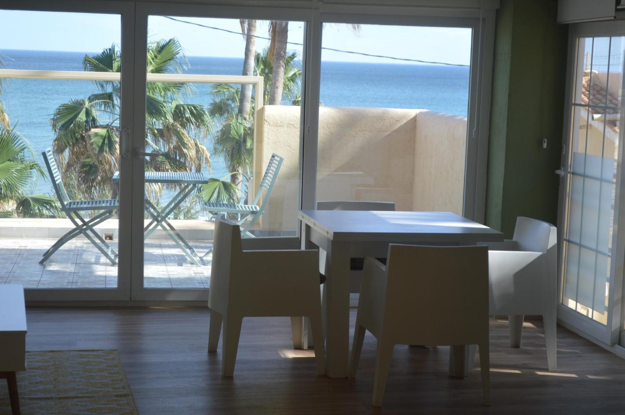 Espectacular Apartamento A Pie De Playa En Chalet Roquetes Alicante Bagian luar foto